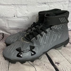 UNDER ARMOUR HARPER RM BLACK BASEBALL CLEAT